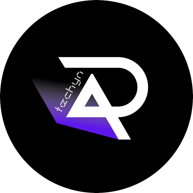 techynAR logo (black bg) circle Medium